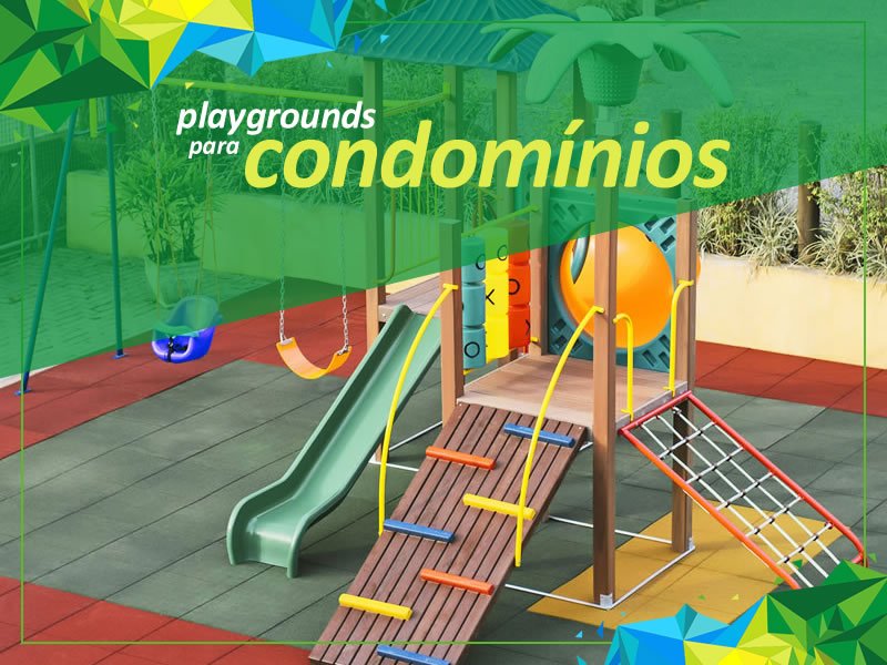 Playgrounds em condomínio
